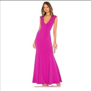 Revolve VICTORIA GOWN IN FUCHSIA - Small/4